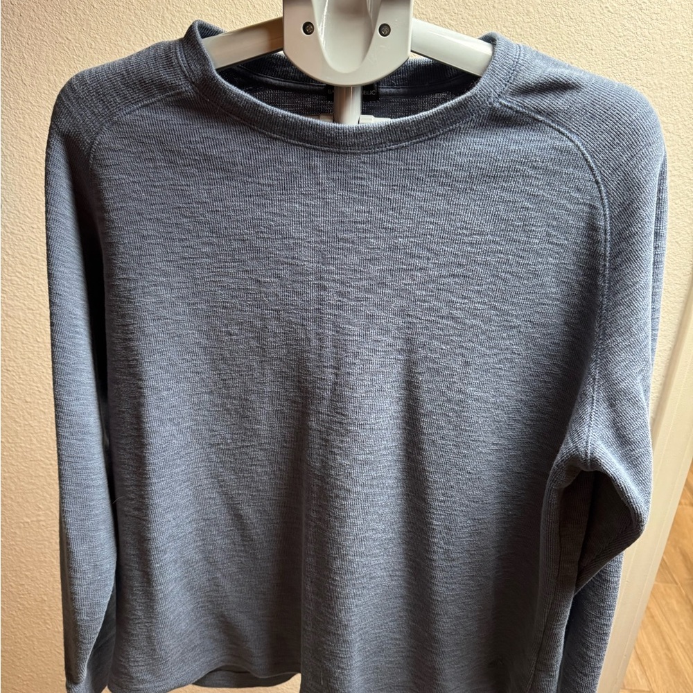 Banana Republic Soft Blue Crewneck Sweatshirt